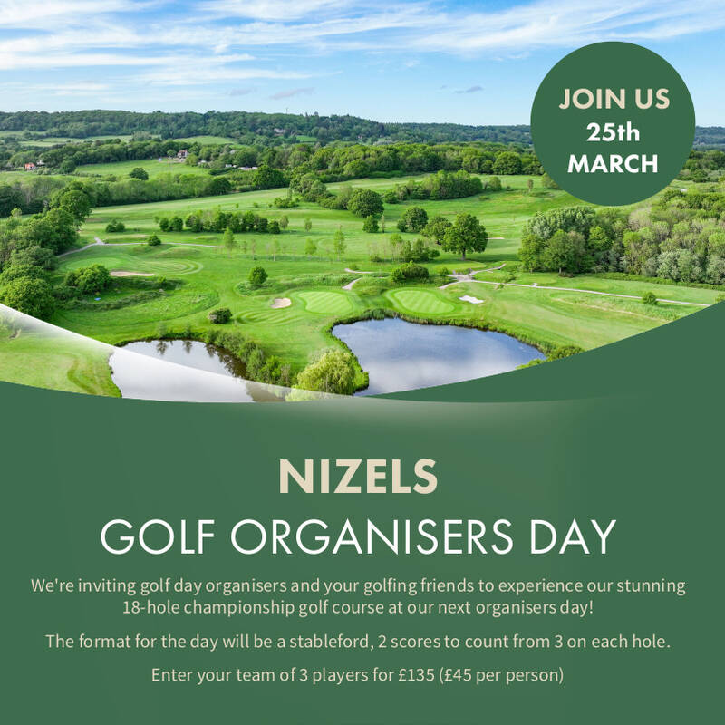 March Golf Organisers Day - 3 ball - Sold Out - Nizels Golf & Country Club